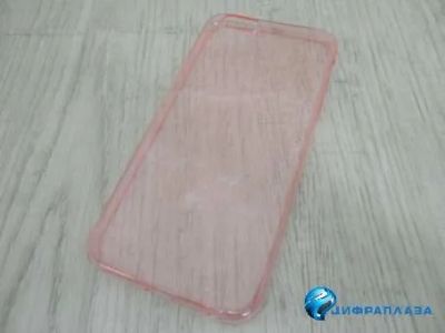 Лот: 13419954. Фото: 1. Чехол силиконовый iPhone 6 с блестками... Чехлы, бамперы