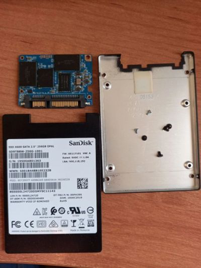 Лот: 25057349. Фото: 1. ssd 256 Gb неисправный. SSD-накопители