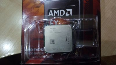 Лот: 12157985. Фото: 1. AMD FX 6100 Black Edition + кулер. Процессоры