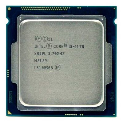 Лот: 19604710. Фото: 1. Процессор Intel Core i3-4170 LGA1150... Процессоры