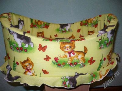 Лот: 635880. Фото: 1. Кроватка-лежаночка для котика. Другое (животные и уход)