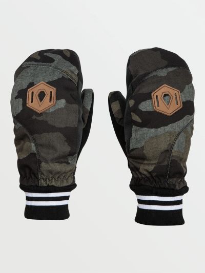 Лот: 16950482. Фото: 1. Варежки ж VOLCOM BISTRO MITT SERVICE... Перчатки