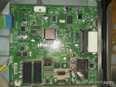 Лот: 13491777. Фото: 1. main EAX61366604 PD01A tv LG 50PK560... Печатные платы