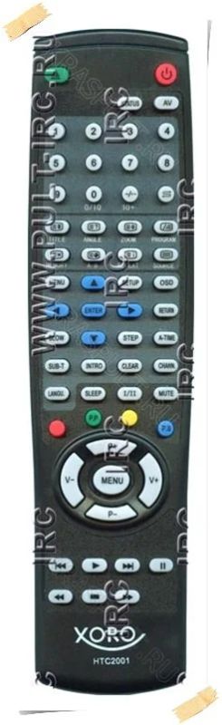 Лот: 15906750. Фото: 1. Пульт XORO HTC2001, HTC 2001. Пульты ДУ
