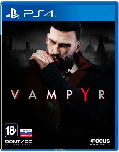 Лот: 14719471. Фото: 1. Vampyr PS4. Игры для консолей