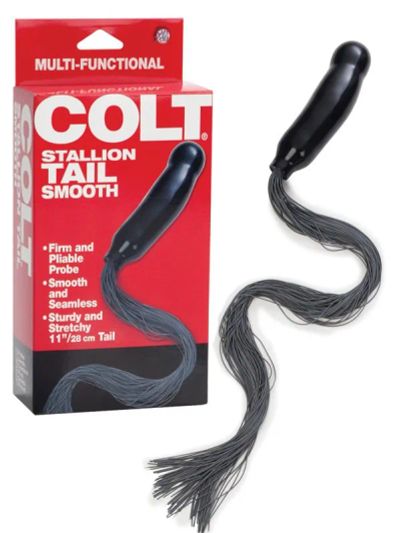 Лот: 22070161. Фото: 1. Гладкая анальная пробка-пони Colt... Игрушки