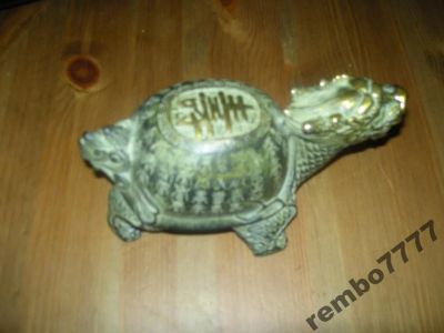 Лот: 5821117. Фото: 1. дракон. черепаха.бронза.камбоджа... Скульптуры