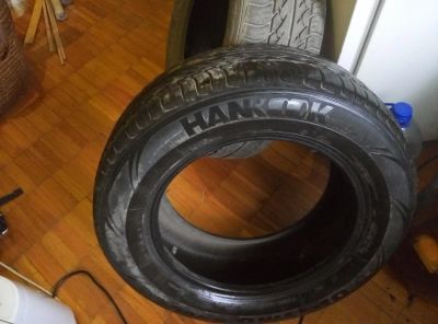 Лот: 7633902. Фото: 1. шины hankook 205/60/15 два колеса... Шины