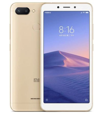 Лот: 12568299. Фото: 1. Xiaomi Redmi 6 Gold 32GB гарантия... Смартфоны