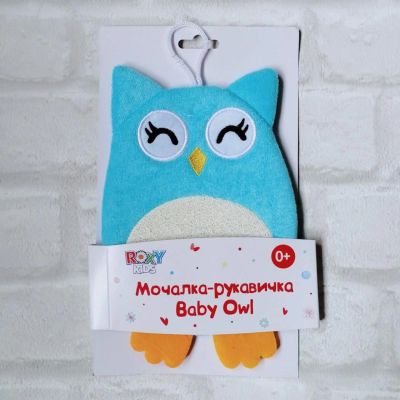 Лот: 11128617. Фото: 1. ROXY-KIDS Махровая мочалка-рукавичка... Детская гигиена