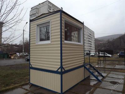 Лот: 1756413. Фото: 1. вагончик бытовка ( КПП новый теплый... Другое (бизнес)