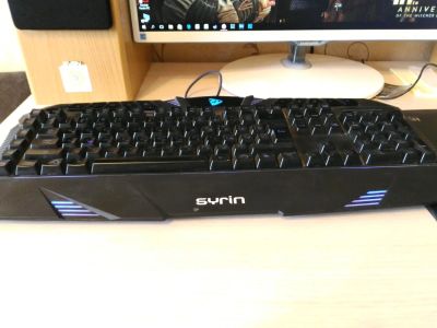 Лот: 10362119. Фото: 1. Клавиатура игровая Qcyber Syrin. Клавиатуры и мыши