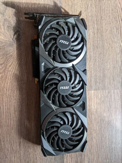 Лот: 20107795. Фото: 1. Видеокарта MSI GeForce RTX 3060... Видеокарты