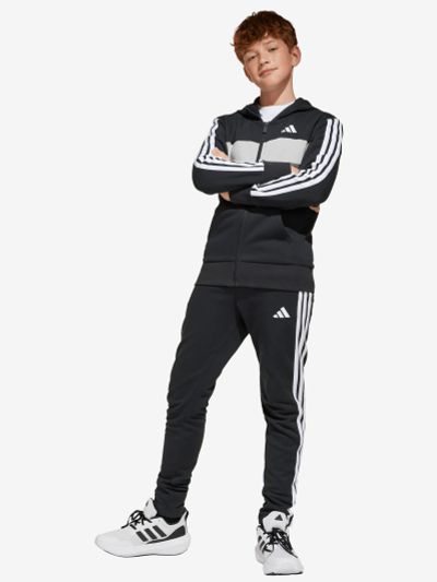 Лот: 25549460. Фото: 1. Костюм для мальчиков adidas, Черный. Спортивные костюмы