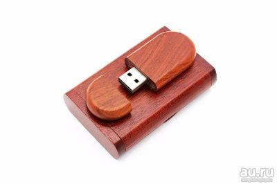 Лот: 16192621. Фото: 1. Флешка шкатулка USB 32gb настоящее... USB-флеш карты