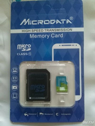 Лот: 13276576. Фото: 1. Micro sd 32 gb флэшка флэш карта... Карты памяти