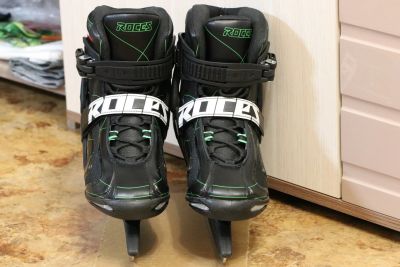 Лот: 16921309. Фото: 1. Коньки Roces Icy-D (42 размер... Коньки