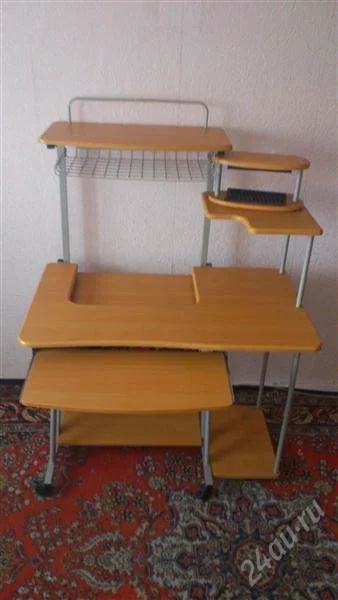 Лот: 2243733. Фото: 1. компьютерный стол. Столы, стулья, обеденные группы