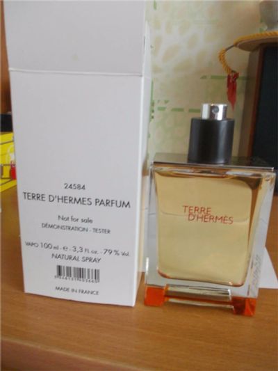 Лот: 10096603. Фото: 1. Terre d'Hermes 100мл тестер *3000... Мужская парфюмерия