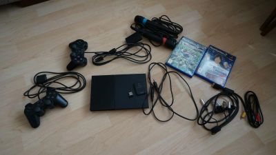 Лот: 7054718. Фото: 1. Sony PlayStation 2 (PS2) + SingStar. Игровые приставки, консоли