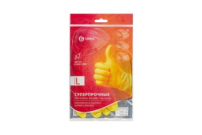 Лот: 23626053. Фото: 1. Перчатки хозяйственные GRASS it. Инвентарь для уборки