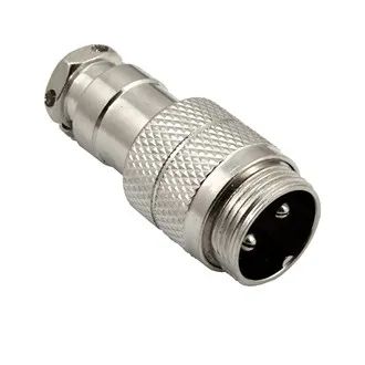 Лот: 20586500. Фото: 1. Разъем GX16 2pin, вилка на кабель. Разъёмы