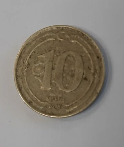 Лот: 19959338. Фото: 1. Монета Турция 10 курушей 2015г. Ближний восток