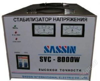 Лот: 1995439. Фото: 1. Стабилизатор Solby SVC 8000VA... Стабилизаторы напряжения, ЛАТР