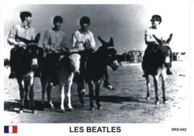 Лот: 10654876. Фото: 1. Beatles коллекционная карточка... Наклейки, фантики, вкладыши