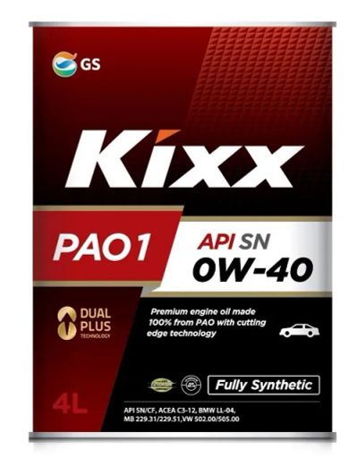Лот: 21544476. Фото: 1. Масло моторное Kixx PAO1 0W40... Масла, жидкости