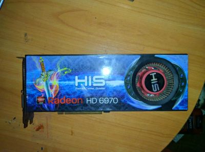 Лот: 14975984. Фото: 1. HIS Radeon HD 6970(HD6970) 2GB. Видеокарты