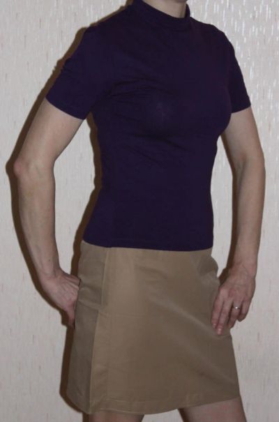 Лот: 5136455. Фото: 1. Юбка 42р-р,плащёвка. Юбки