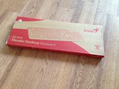 Лот: 3031255. Фото: 1. Клавиатура Genius KB-06XE Black... Клавиатуры и мыши