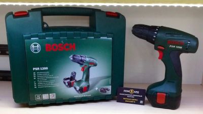 Лот: 11480219. Фото: 1. Дрель-шуруповерт BOSCH PSR 1200... Электроинструмент