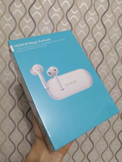 Лот: 16864201. Фото: 1. Наушники Honor Magic EarBuds белые. Наушники, гарнитуры