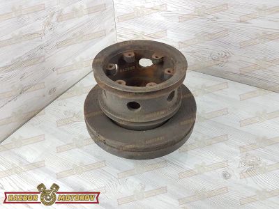 Лот: 23592641. Фото: 1. Шкив коленвала Hino Profia F17E. Двигатель и элементы двигателя