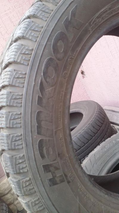 Лот: 10537497. Фото: 1. Зимение шины Hankook 195/ 65... Шины