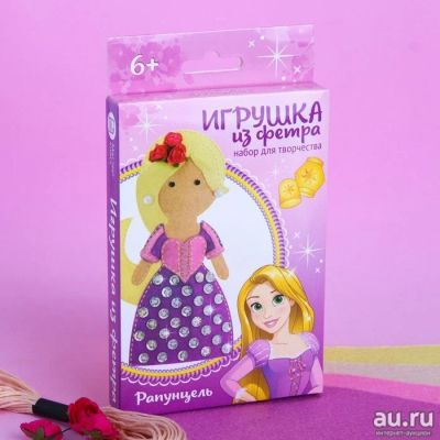 Лот: 15074046. Фото: 1. Игрушка из фетра "Моя куколка... Для рукоделия