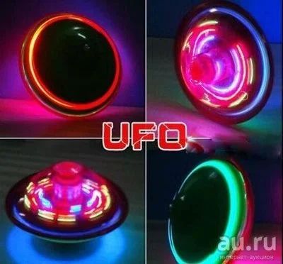 Лот: 10830976. Фото: 1. Музыкальный волчок (юла) Ufo Gyro. Электронные