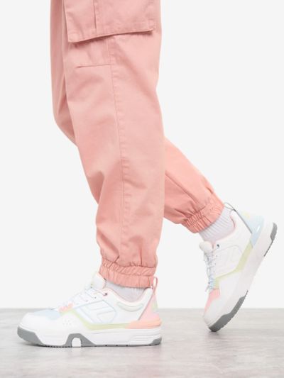 Лот: 24352677. Фото: 1. Кеды для девочек Li-Ning, Белый. Кеды, кроссовки