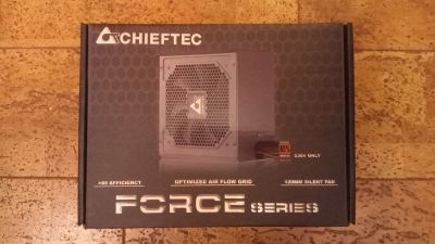 Лот: 17049725. Фото: 1. Блок питания Chieftec Force 500W... Корпуса, блоки питания