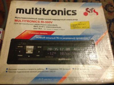 Лот: 5397831. Фото: 1. Бортовой компьютер Multitronics... Электроприборы для автомобиля