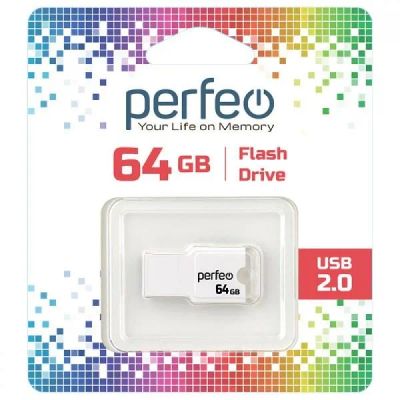 Лот: 24532277. Фото: 1. USB-флешка Perfeo M01 USB 64GB... USB-флеш карты