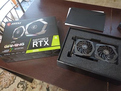 Лот: 19439493. Фото: 1. Видеокарта msi geforce rtx 2070... Видеокарты