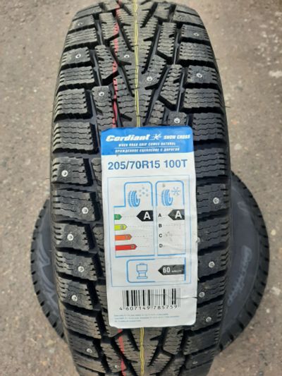 Лот: 23361320. Фото: 1. 205/70 R15 100T "Cordiant Snow... Шины