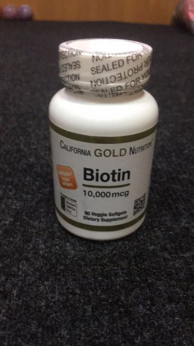 Лот: 13943493. Фото: 1. California Gold Nutrition, Биотин... Народная медицина, БАДы