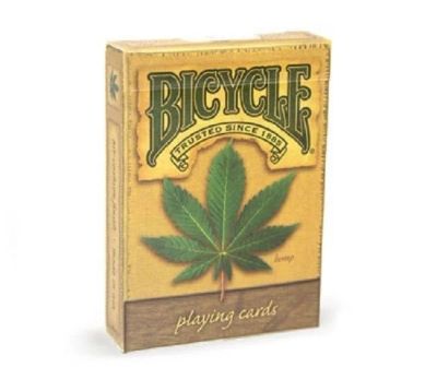 Лот: 12517645. Фото: 1. Карты Bicycle Hemp Deck. Настольные игры, карты