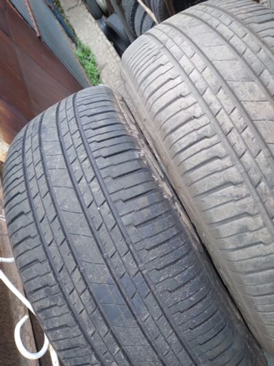 Лот: 19266578. Фото: 1. 2 шт. 265-55-20 Bridgestone Dueler... Шины