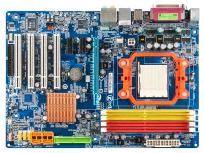 Лот: 7039100. Фото: 1. socket am2 gigabyte ga-m52s-s3p... Материнские платы