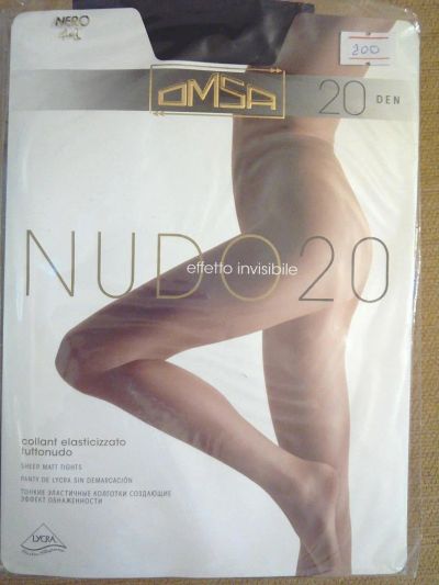 Лот: 9205132. Фото: 1. Колготки Омса Nudo 20. Колготки, чулки